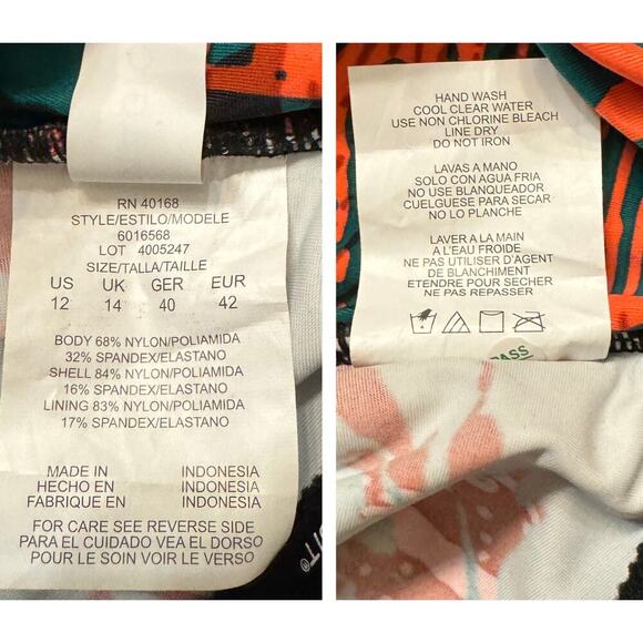 Magicsuit Nico Ruched One-Piece Swimsuit Size US/12 - Picture 7 of 9